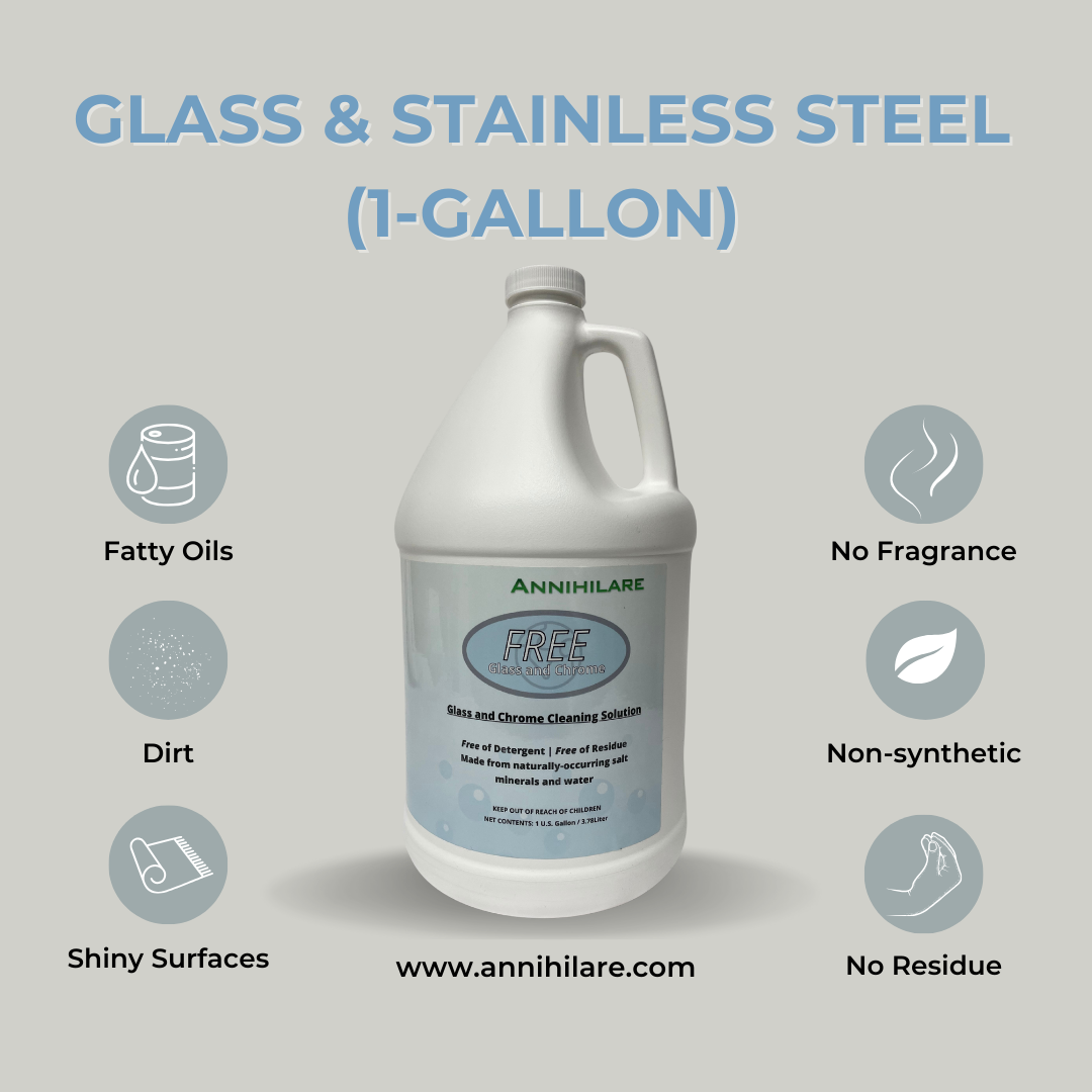 Glass & Stainless Steel (1-Gallon)